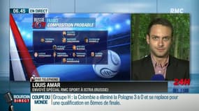 "Six changements probables pour le '11 titulaire' du prochain match des Bleus. Seront vraisemblablement alignés : Mandanda, Sidibé, Kimpembé, N'zonzi, Dembélé, Lemar"
