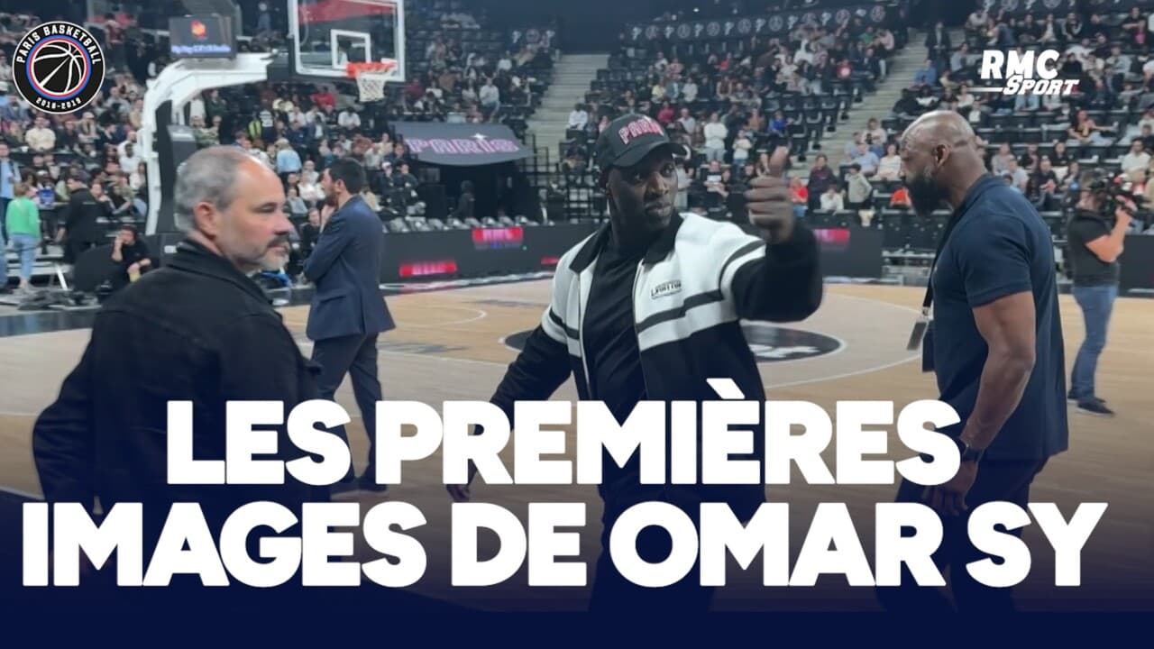 Paris Basket : Les premières images de Omar Sy, nouveau co-propriétaire