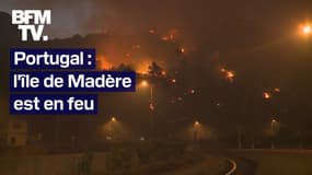  L'île portugaise de Madère est en proie à un incendie 