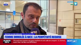 Femme immolée à Nice: la perpétuité requise