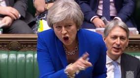 Theresa May, la Première ministre britannique à la Chambre des Communes le 19 décembre dernier.