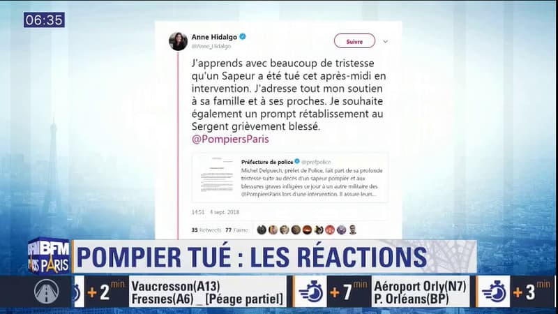 La réaction d'Anne Hidalgo