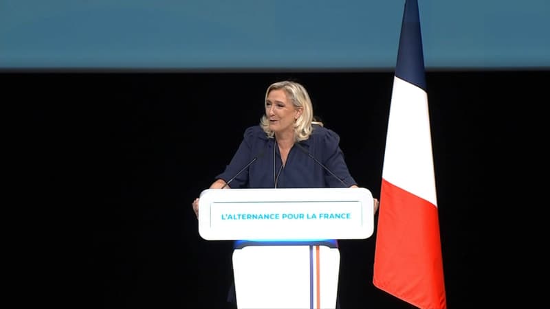 Rassemblement National: Marine Le Pen loue la 