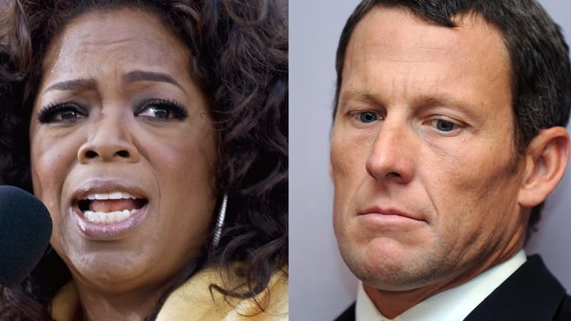 Oprah Winfrey et Lance Armstrong
