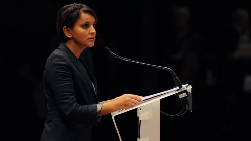 Najat Vallaud-Belkacem, le 9 octobre 2015 Blois