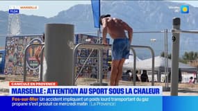 Canicule en Provence. Marseille : attention au sport sous la chaleur. 