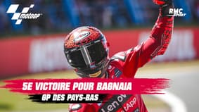 Moto GP - Pays-bas : le carton plein de Bagnaia, la lutte avec Martin continue... tableaux et classements