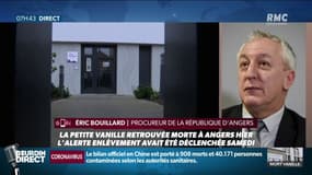 Mort de Vanille: "Sa mère était libre de quitter le foyer et l'avait fait sans mise en danger de l'enfant", assure le procureur de la République d'Angers