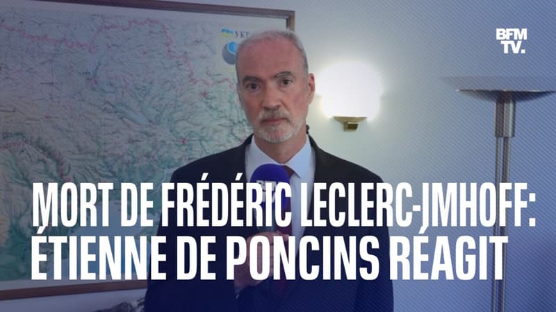 L'ambassadeur de France en Ukraine réagit à la mort de Frédéric Leclerc-Imhoff