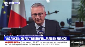 Bruno Le Maire: "Je ne pense pas que la baisse de la TVA soit une bonne solution pour notre économie"