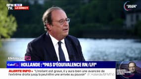 François Hollande: "Ce n'est pas rien d'avoir un gouvernement d'extrême droite en France"