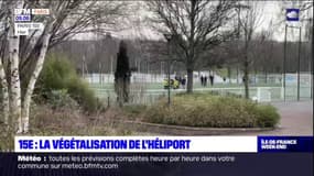 Paris: le parc omnisport Suzanne-Lenglen en voie de végétalisation