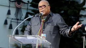 Quincy Jones au Chinese Theatre de Los Angeles, le 26 janvier 2012