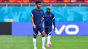 Kingsley Coman et N'Golo Kanté