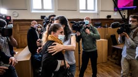 Valérie Bacot, aux assises de Saône-et-Loire, le 21 juin 2021