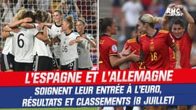 Euro 2022 : Entrées en lice réussies pour l’Espagne et l’Allemagne, les résultats et classements (8 juillet)