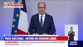 Jean Castex: "La vague Omicron commence à marquer le pas"