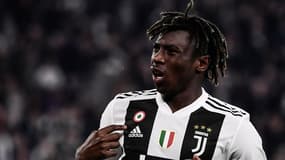 Moise Kean, avec la Juventus