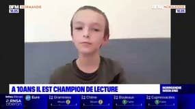 Calvados: A 10 ans, il est champion de lecture et vise le championnat de France