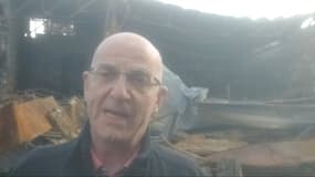 Michel Billecocq, président de l'association Semée, dont le local est parti en fumée.