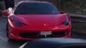 Neymar a abîmé sa Ferrari samedi.
