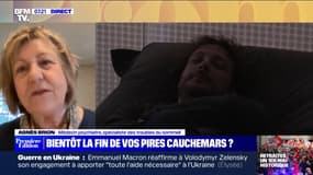 Cauchemars: Agnès Brion, psychiatre spécialiste des troubles du sommeil, explique la thérapie par répétition d'imagerie mentale 