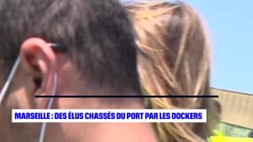 Marseille: des élus chassés du port par des dockers