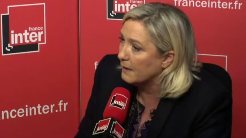 Marine Le Pen était l'invitée de France Inter le 19 novembre.