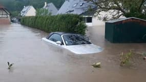 Les orages dans le Calvados le 12 mai.