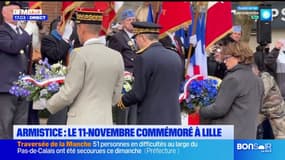 "Il ne faut pas les oublier": le 11-Novembre commémoré à Lille