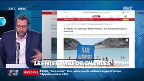 En Bretagne, l'étonnante manifestation de naturistes... tout habillés