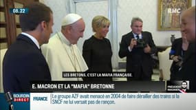 "Président Magnien!": Emmanuel Macron et la "mafia" bretonne