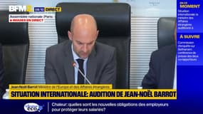 Israël-Iran : "Nous avons contribué à faciliter un cessez-le-feu", déclare Jean-Noël Barrot 