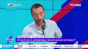 "C'est fou cette véhémence qu'on les Français dès qu'on touche à la voiture et à la vitesse" Catherine Rambert souligne la cohérence entre abaisser la vitesse sur le périphérique et la limitation à 30km/h dans Paris. 