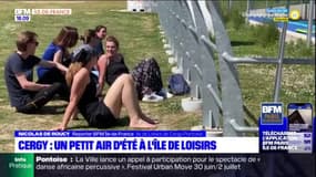 Val-d'Oise: un petit air d'été à l'île de loisirs de Cergy-Pontoise