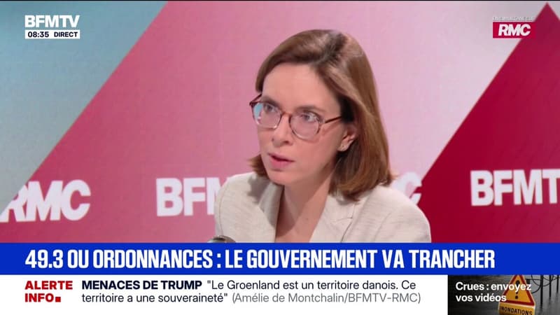 Budget: "Le débat a été saboté par des acteurs politiques (...) qui l'ont rendu invotable", estime Amélie de Montchalin, ministre de l’Action et des Comptes publics