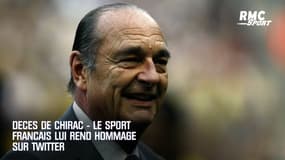 Décès de Chirac : le sport français lui rend hommage sur Twitter