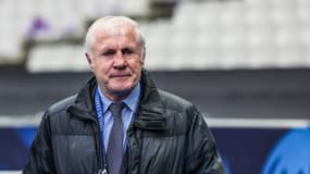Luis Fernandez au Stade de France, le 29 avril 2023, pour la dernière finale de la Coupe Gambardella
