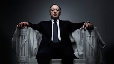 Kevin Spacey dans la série "House of cards" de Netflix.