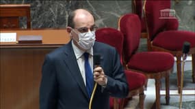 Jean Castex à l'Assemblée nationale ce mardi.