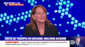 Ségolène Royal: "Il y a une pression depuis deux ans sur les Ukrainiens pour refuser de négocier" 