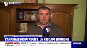 "J'ai échappé à la mort": agressé par le "cannibale des Pyrénées" en 2013, Jean Camy témoigne sur BFMTV