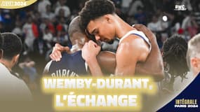 JO 2024 / Basket : Wembanyama raconte son échange avec Durant après la finale