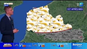Météo Nord-Pas-de-Calais: de la pluie ce mardi, jusqu'à 13°C à Calais