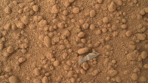 Un objet a été découvert par Curiosity sur Mars. Est-il d'origine terrestre ?