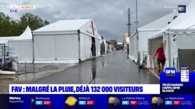 Colmar: malgré la pluie, déjà 132.000 visiteurs à la foire aux vins