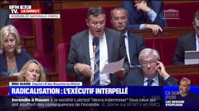 À l'Assemblée, Eric Diard (LR) interpelle le gouvernement après l'attaque à la Préfecture de police de Paris