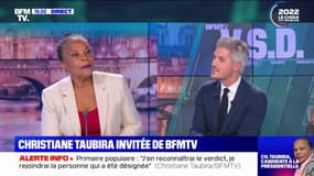 Christiane Taubira: "Je rejoindrai la personne qui a été désignée" par la primaire populaire