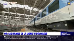 Champigny-sur-Marne: les rames automatiques de la ligne 15 ont été dévoilées