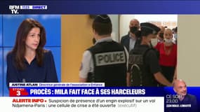 Affaire Mila: pour Justine Atlan (association e-enfance), "il faut mettre les auteurs" de propos haineux en ligne "face à leurs responsabilités"